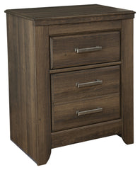 Juararo King Panel Bed and 2 Nightstands