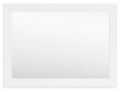 Best Deals Furniture - Ashley Furniture - Mollviney Bedroom Mirror - Bedroom Mirror / White - B2540-36
