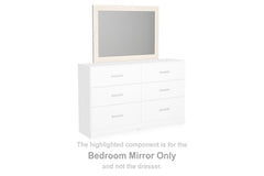 Best Deals Furniture - Ashley Furniture - Stelsie Bedroom Mirror - Bedroom Mirror / White - B2588-36