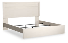 Best Deals Furniture - Ashley Furniture - Stelsie King Panel Bed - King Panel Bed / White - B2588B3