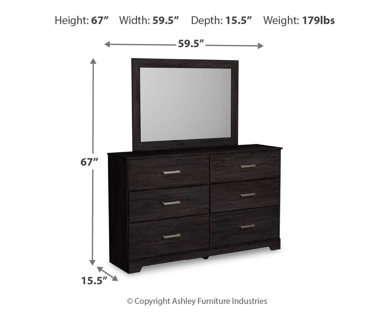 Belachime Full Panel Bed
