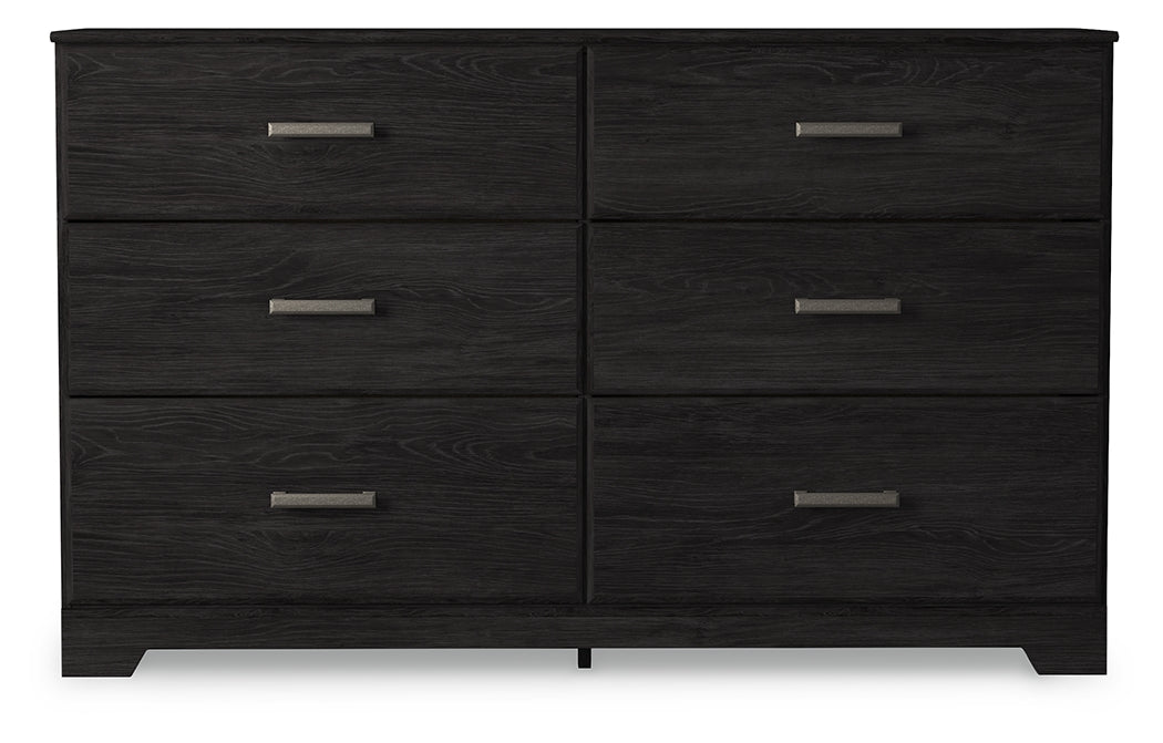 Best Deals Furniture - Ashley Furniture - Belachime Dresser - Six Drawer Dresser / Charcoal - B2589-31