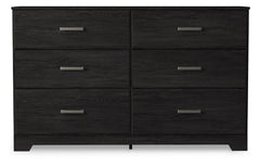 Best Deals Furniture - Ashley Furniture - Belachime Dresser - Six Drawer Dresser / Charcoal - B2589-31