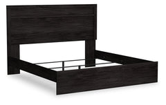Best Deals Furniture - Ashley Furniture - Belachime King Panel Bed - King Panel Bed / Charcoal - B2589B4