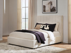 Best Deals Furniture - Ashley Furniture - Shoralli Queen Upholstered Storage Bed - Queen Upholstered Storage Bed - B2611B4