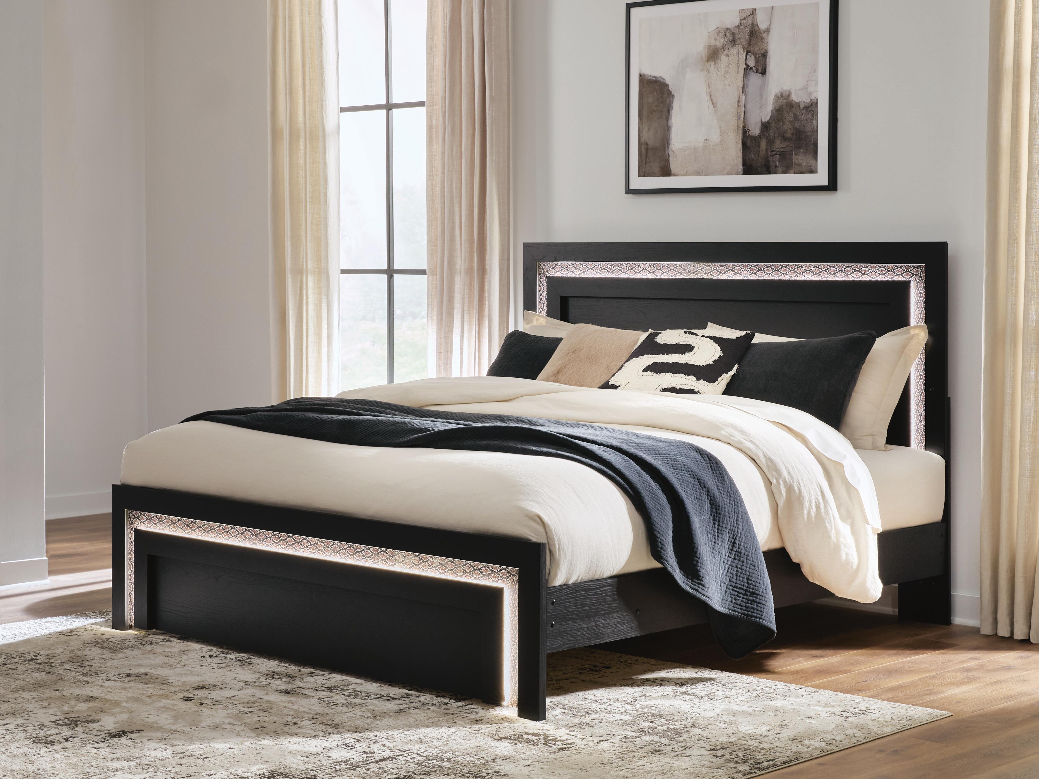 Best Deals Furniture - Ashley Furniture - Shoralli Queen Panel Bed - Queen Panel Bed - B2611B11