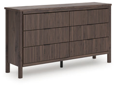 Best Deals Furniture - Ashley Furniture - Pamytta Dresser - Six Drawer Dresser / Brown - PCB2614-31