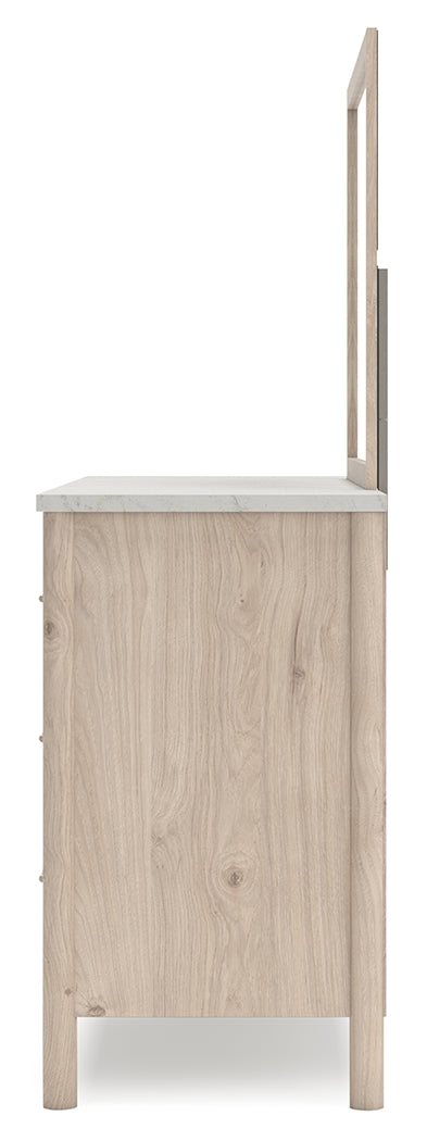 Cadmori Queen Upholstered Panel Bed