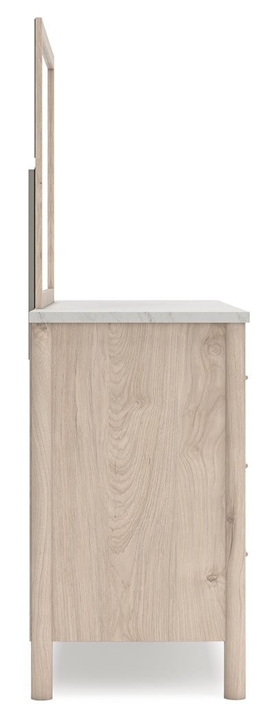 Cadmori King Upholstered Panel Bed
