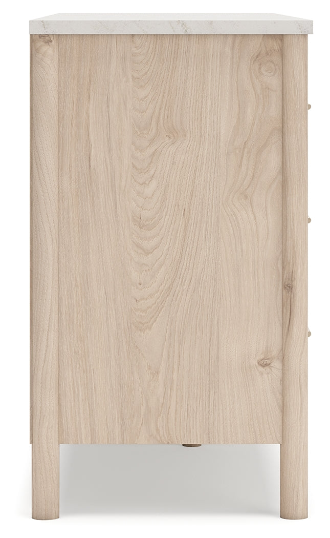 Cadmori King Upholstered Panel Bed