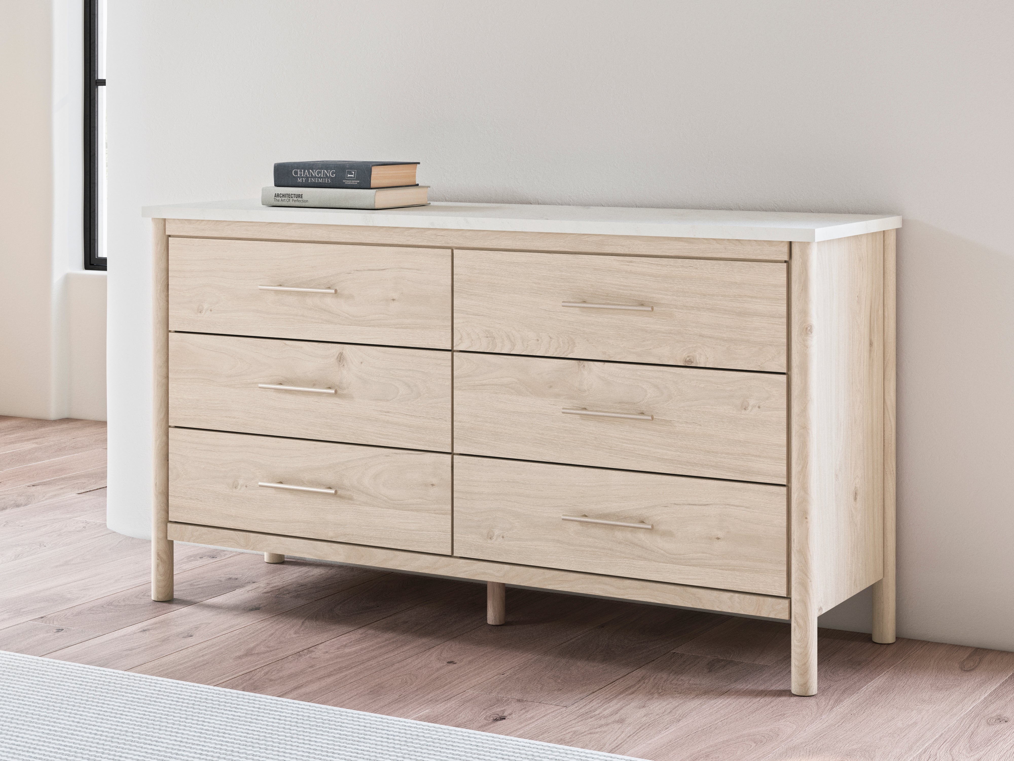 Cadmori King Upholstered Panel Bed