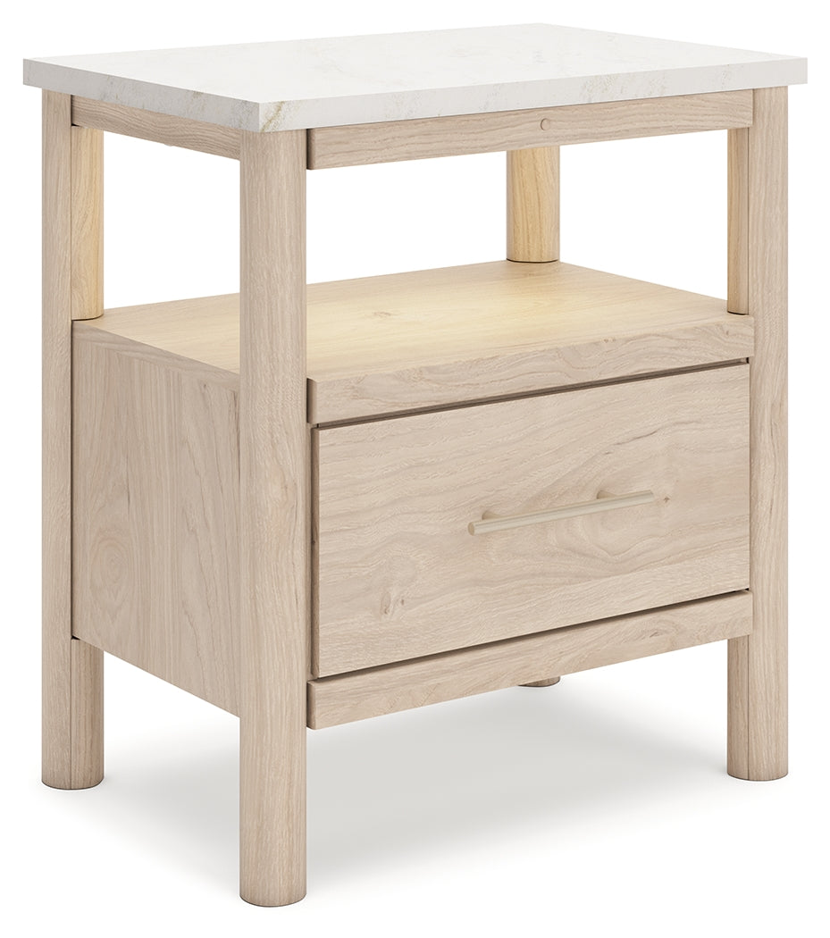Cadmori King Upholstered Panel Bed