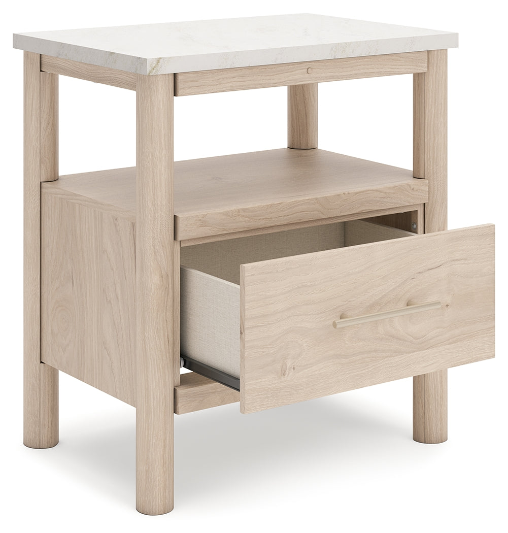 Cadmori King Upholstered Panel Bed
