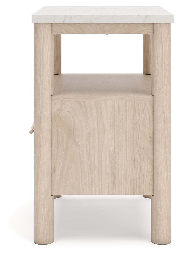 Cadmori King Upholstered Panel Bed
