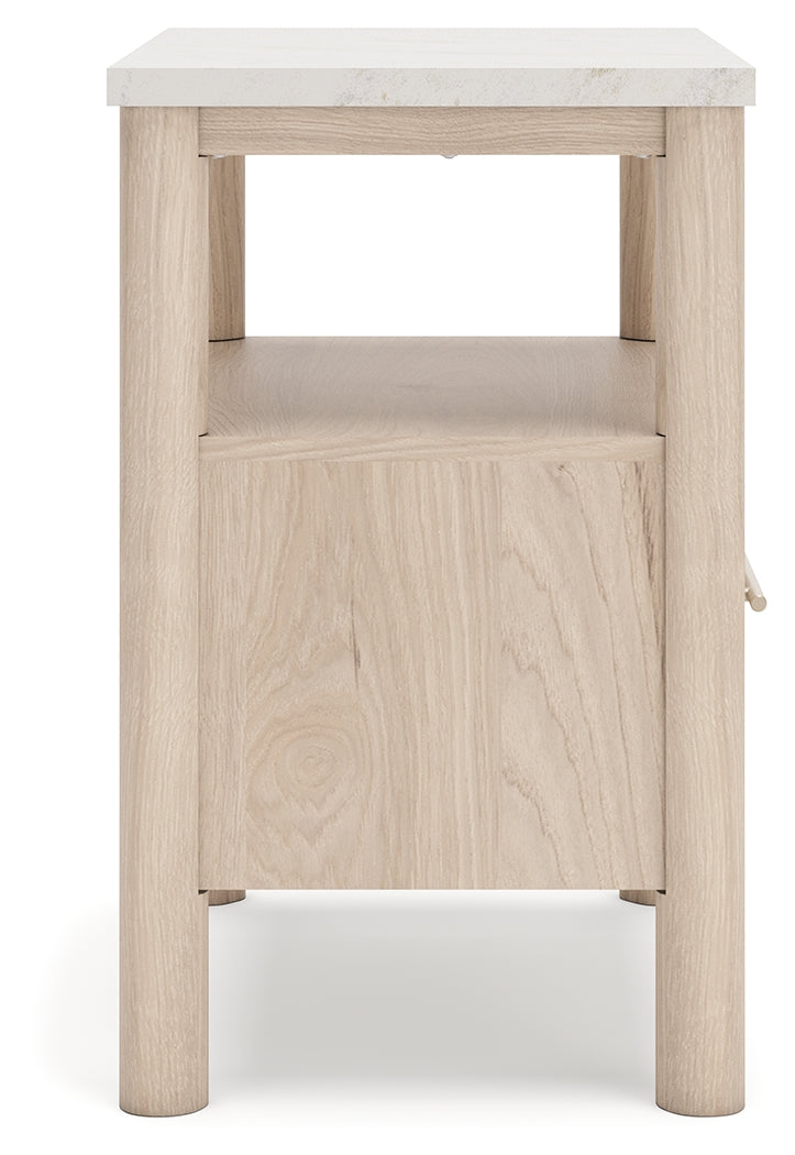 Cadmori Queen Upholstered Panel Bed