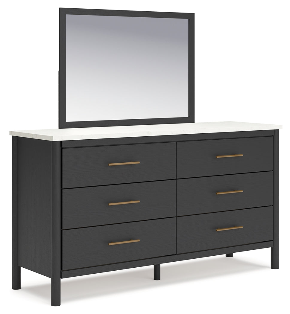 Cadmori King Upholstered Panel Bed