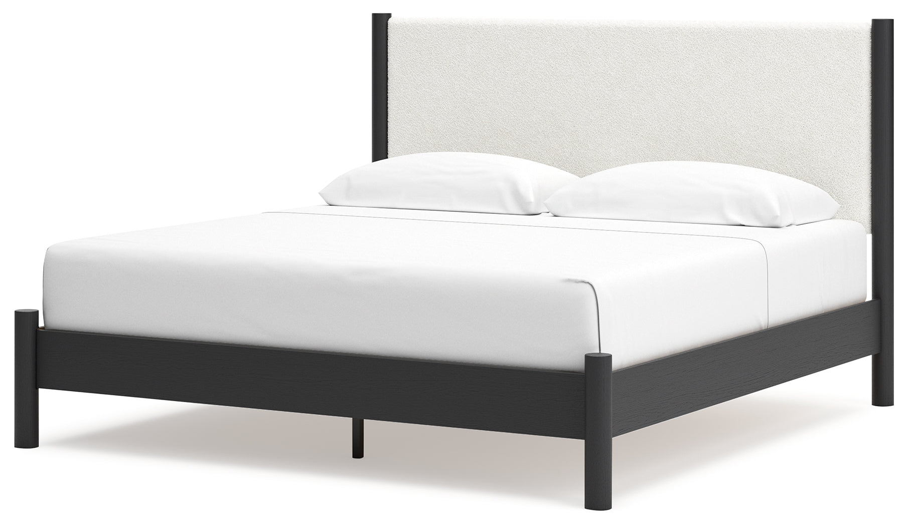 Cadmori King Panel Bed, Dresser, Mirror and Nightstand