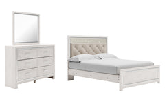 Best Deals Furniture - Ashley Furniture - Altyra Queen Panel Bed, Dresser and Mirror - Queen Panel Bed, Dresser and Mirror - B2640B10