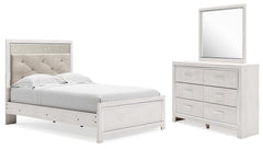 Best Deals Furniture - Ashley Furniture - Altyra Full Panel Bed, Dresser and Mirror - Full Panel Bed, Dresser and Mirror - B2640B9