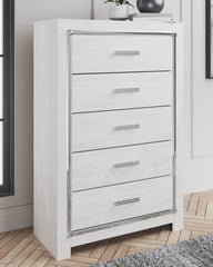 Best Deals Furniture - Ashley Furniture - Altyra Chest of Drawers - Five Drawer Chest / White - B2640-46