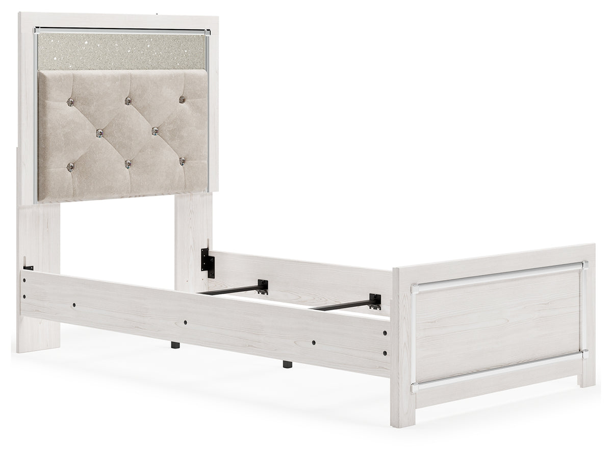 Best Deals Furniture - Ashley Furniture - Altyra Twin Panel Bed - Twin Panel Bed / White - B2640B6
