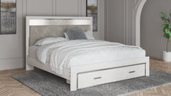 Best Deals Furniture - Ashley Furniture - Altyra King Upholstered Storage Bed - King Upholstered Storage Bed / White - B2640B29