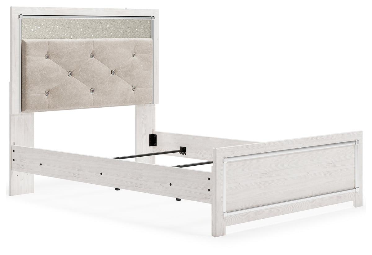 Best Deals Furniture - Ashley Furniture - Altyra Full Panel Bed - Full Panel Bed / White - B2640B8