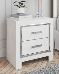 Best Deals Furniture - Ashley Furniture - Altyra Nightstand - Two Drawer Night Stand / White - B2640-92