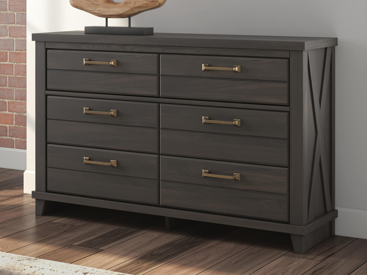 Best Deals Furniture - Ashley Furniture - Vonitta Bay Dresser - Six Drawer Dresser - PCB2648-31