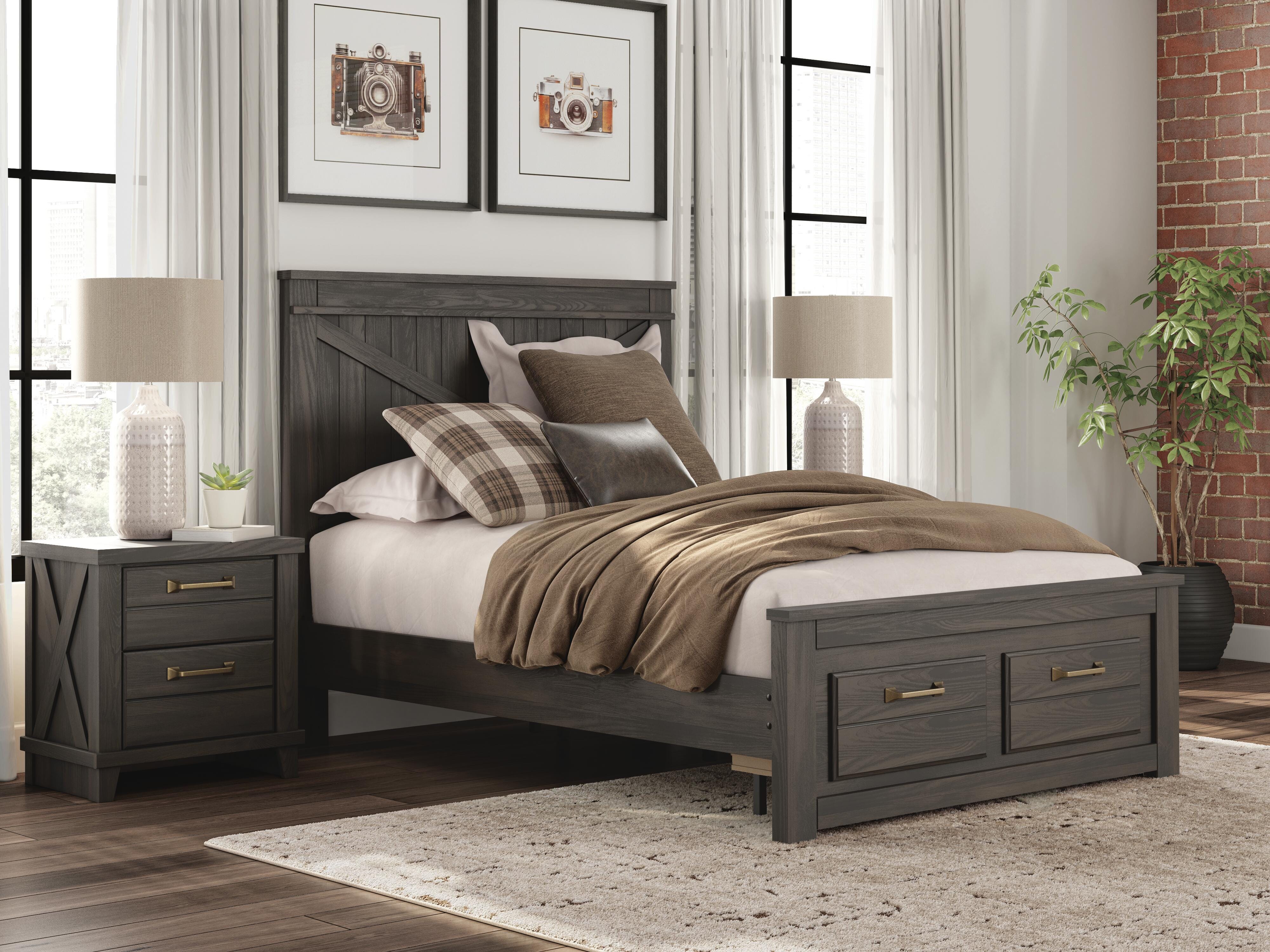 Best Deals Furniture - Ashley Furniture - Vonitta Bay Full Panel Platform Storage Bed - Full Panel Platform Storage Bed - PCB2648B9