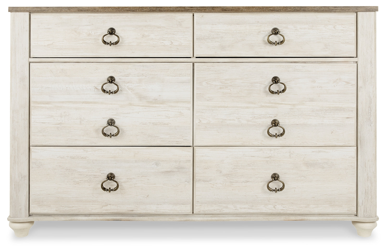 Willowton Queen Sleigh Bed and Dresser