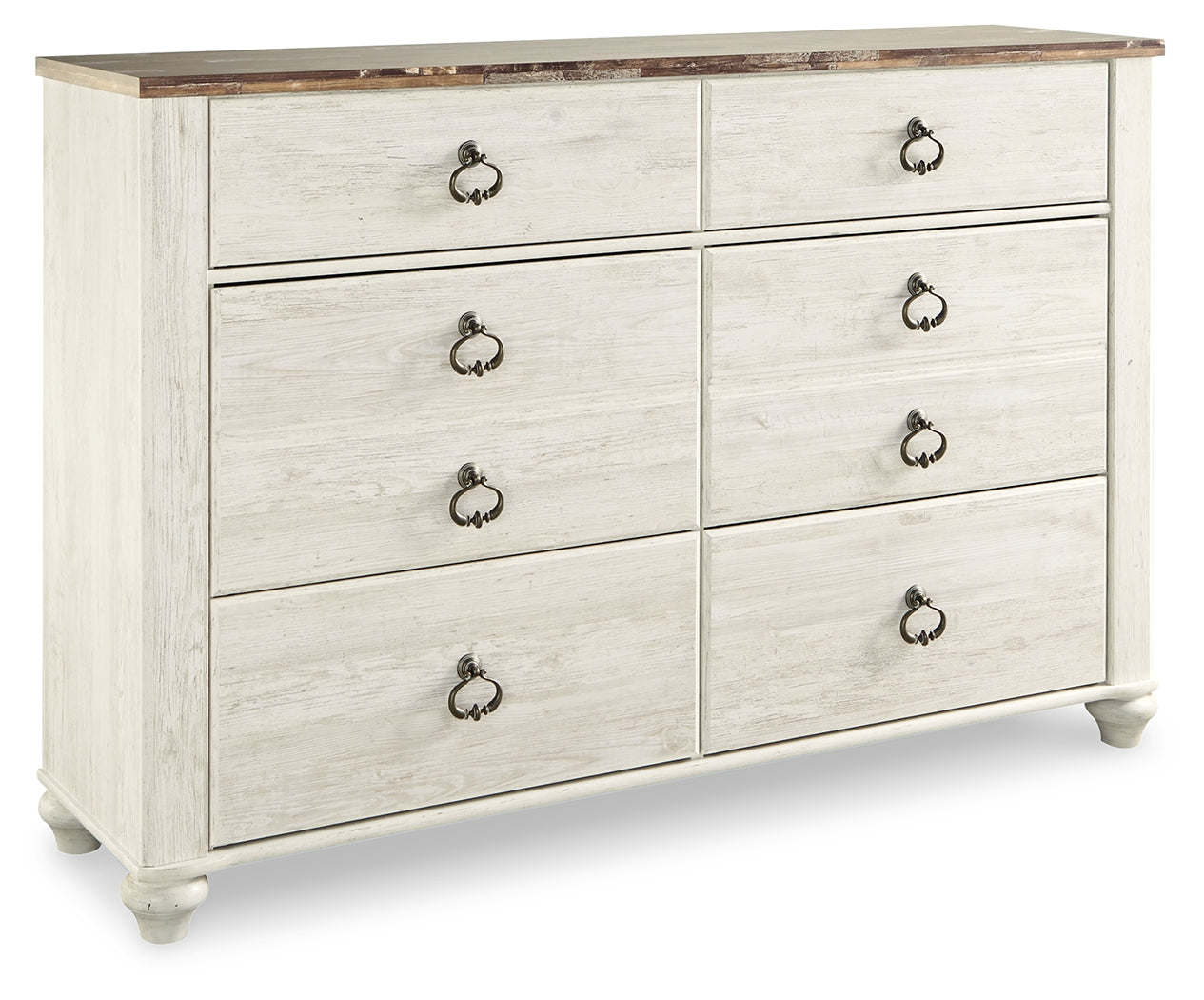 Willowton Queen Sleigh Bed and Dresser