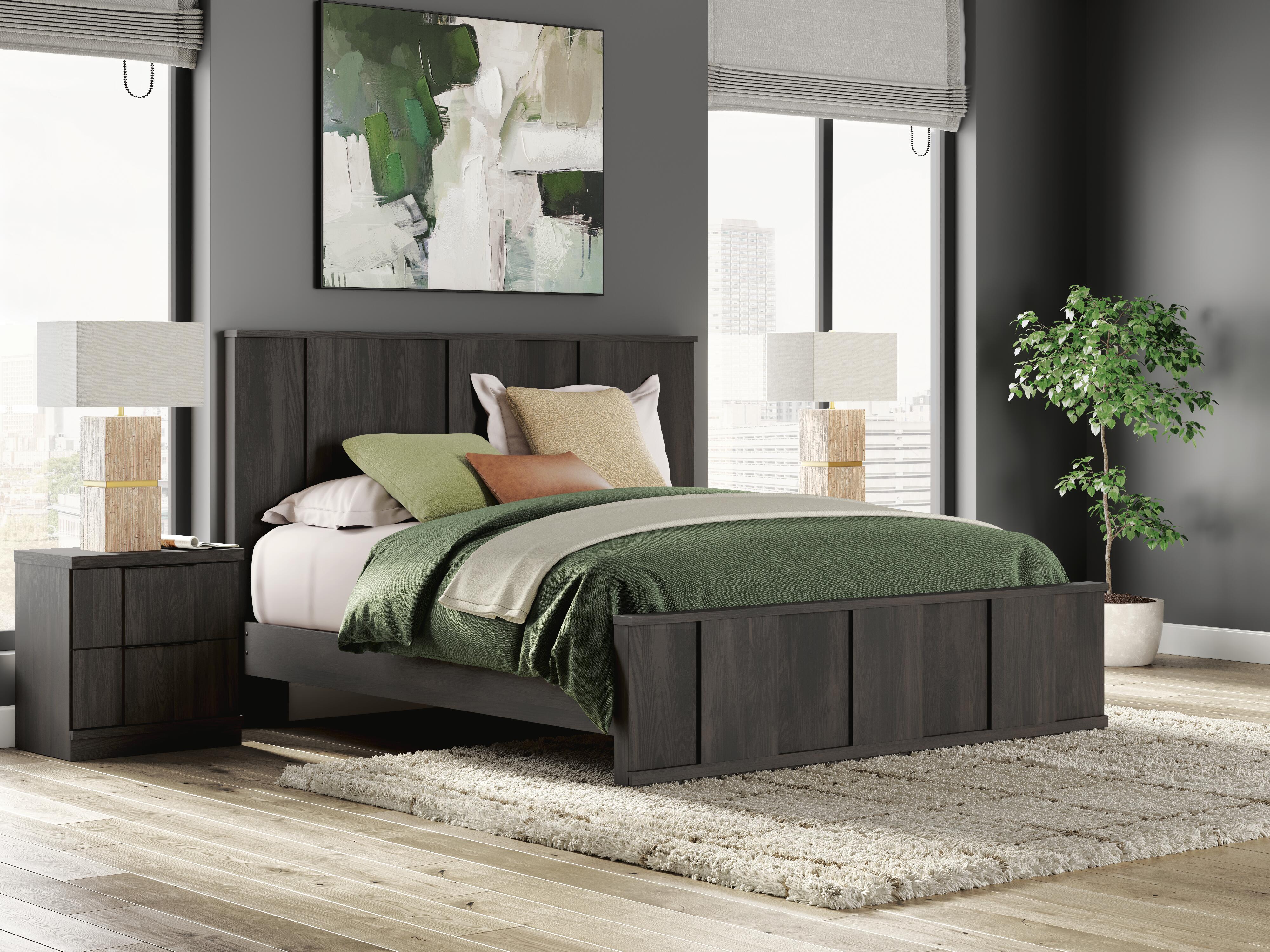 Best Deals Furniture - Ashley Furniture - Shaehartin King Panel Platform Bed - King Panel Platform Bed - PCB3167B7