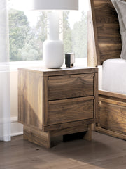 Best Deals Furniture - Ashley Furniture - Chirason Nightstand - Two Drawer Night Stand / Brown - PCB3367-92