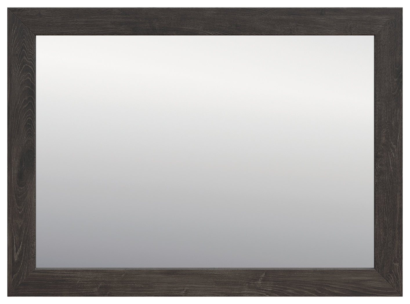 Best Deals Furniture - Ashley Furniture - Fraluna Bedroom Mirror - Bedroom Mirror / Charcoal - PCB3370-36