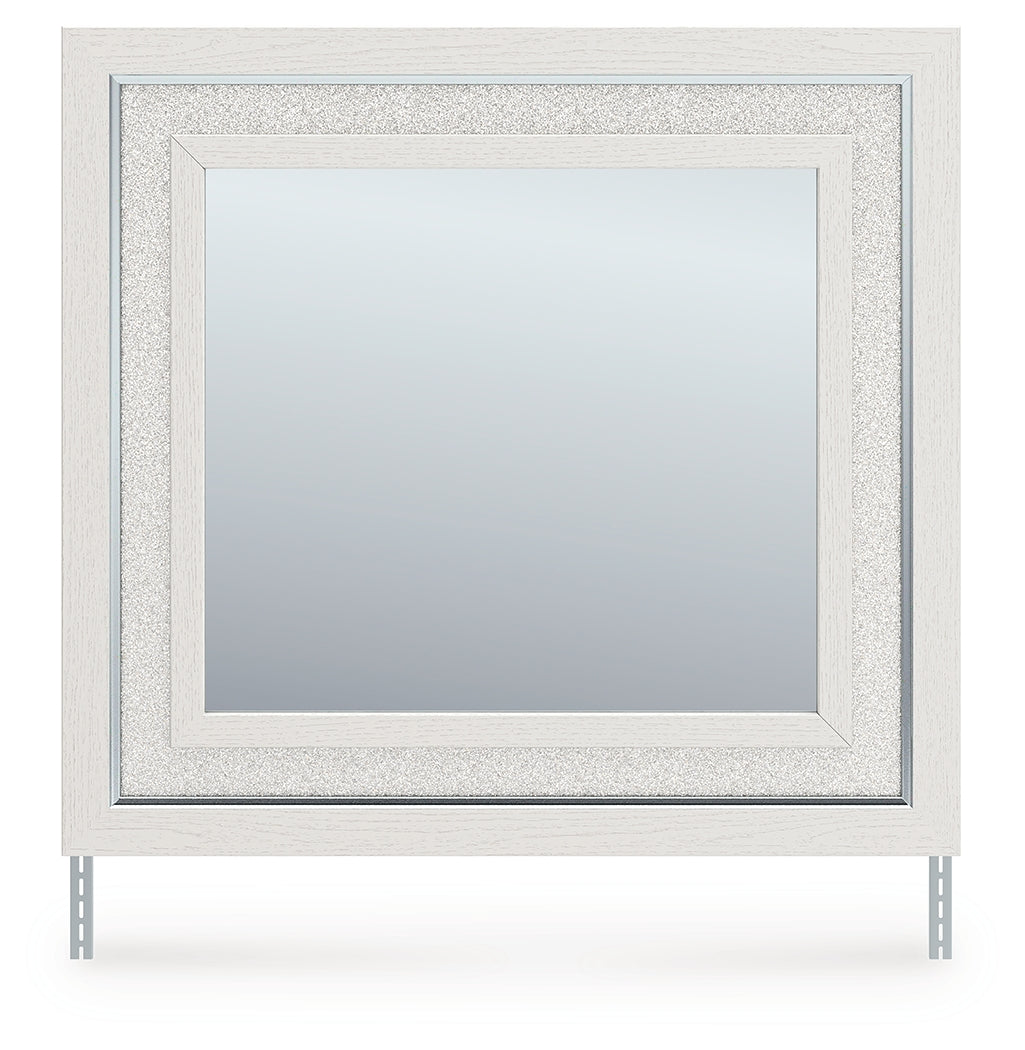 Best Deals Furniture - Ashley Furniture - Zuraleus Bedroom Mirror - Bedroom Mirror / White - PCB3381-36