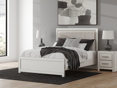 Best Deals Furniture - Ashley Furniture - Zuraleus Queen Upholstered Panel Bed - Queen Upholstered Panel Bed / White - PCB3381B2