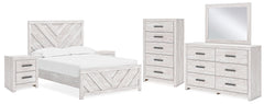 Best Deals Furniture - Ashley Furniture - Cayboni Full Panel Bed, Dresser, Mirror, Chest and 2 Nightstands - Full Panel Bed, Dresser, Mirror, Chest and 2 Nightstands - B3788B15