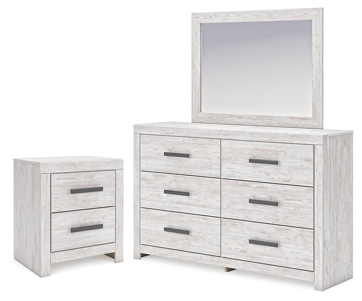 Best Deals Furniture - Ashley Furniture - Cayboni Dresser, Mirror and Nightstand - Dresser, Mirror and Nightstand - B3788B19