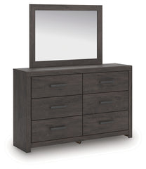 Prendonea Twin Panel Bed, Dresser and Mirror