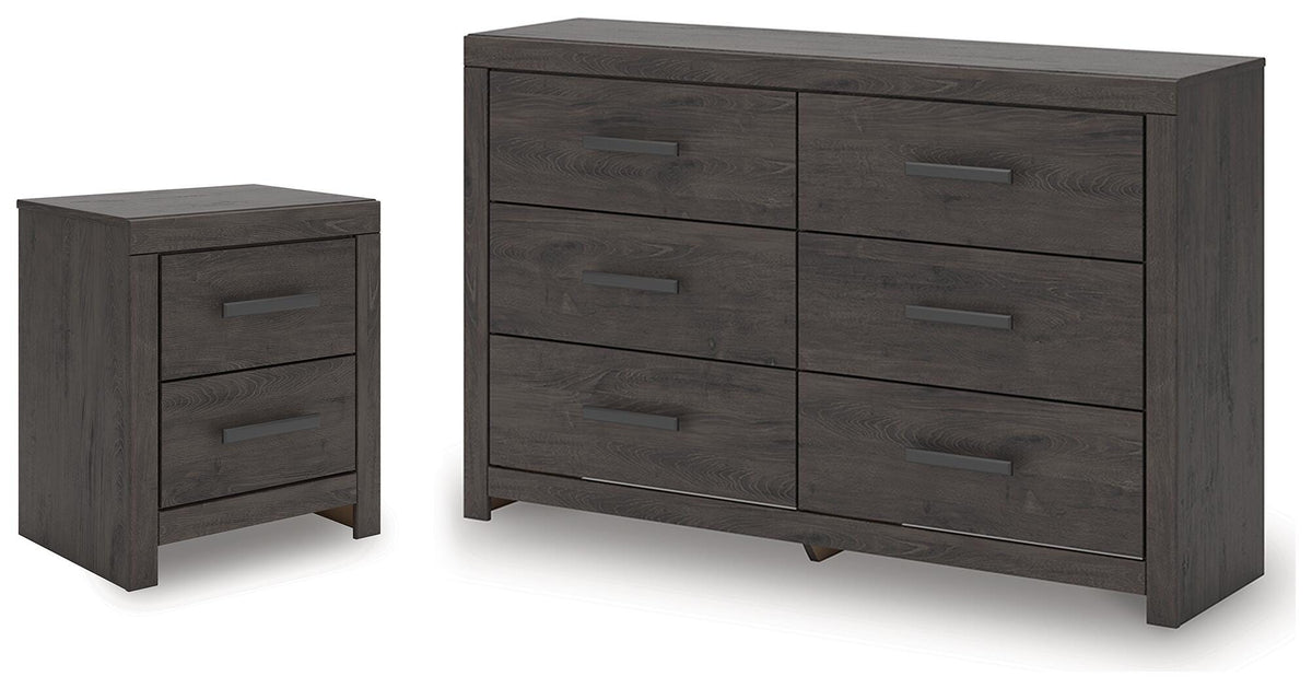 Best Deals Furniture - Ashley Furniture - Prendonea Dresser and Nightstand - Dresser and Nightstand - B3789B15