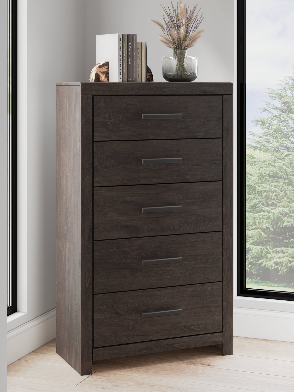 Best Deals Furniture - Ashley Furniture - Prendonea Chest of Drawers - Five Drawer Chest - B3789-46