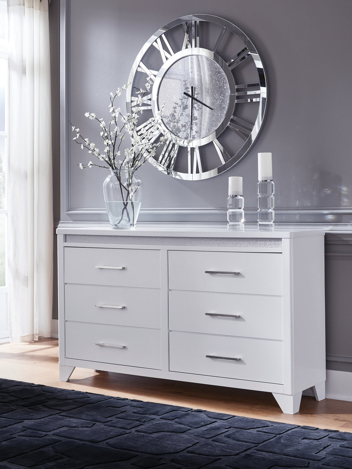 Best Deals Furniture - Ashley Furniture - Jarlee Dresser - Dresser / White - PCB392-31