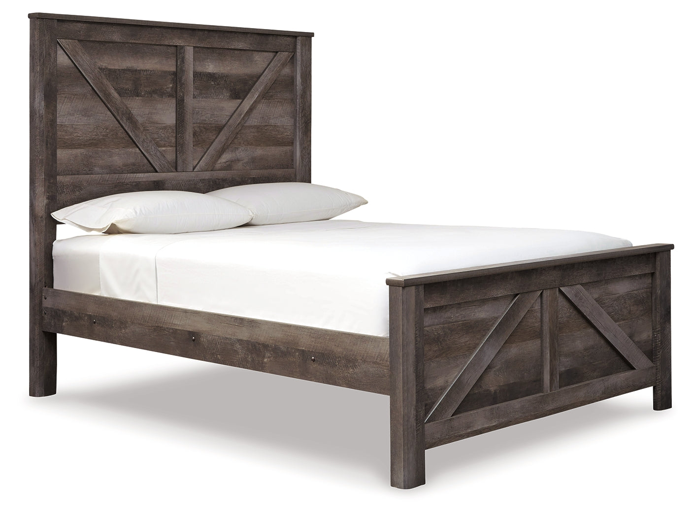 Wynnlow Queen Crossbuck Panel Bed
