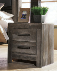Best Deals Furniture - Ashley Furniture - Wynnlow Nightstand - Two Drawer Night Stand / Gray - B440-92