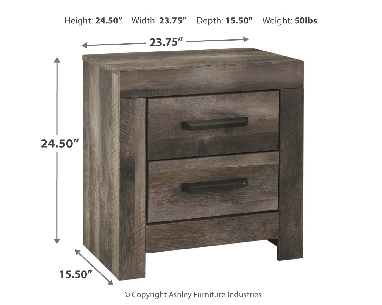 Wynnlow King Poster Bed