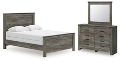 Best Deals Furniture - Ashley Furniture - Frandern Queen Panel Bed, Dresser and Mirror - Queen Panel Bed, Dresser and Mirror - B4480B22