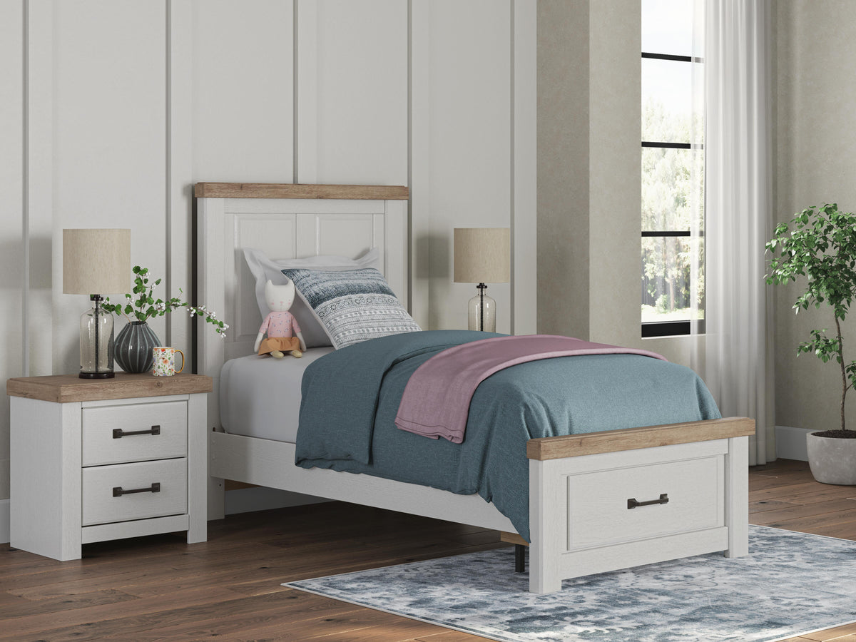 Best Deals Furniture - Ashley Furniture - Savonport Twin Panel Storage Bed - Twin Panel Storage Bed - B4615B5