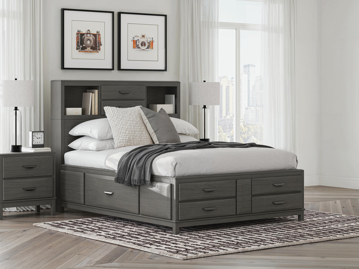 Best Deals Furniture - Ashley Furniture - Mazing Queen Storage Bed - Queen Storage Bed - PCB478B4