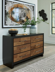 Best Deals Furniture - Ashley Furniture - Kraeburn Dresser - Dresser / Brown/Black - B496-31